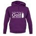 On The 8th Day Golf Was Created unisex hoodie