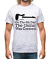 On The 8th Day Guitar Was Created Mens T-Shirt