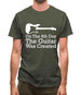 On The 8th Day Guitar Was Created Mens T-Shirt