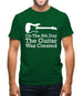 On The 8th Day Guitar Was Created Mens T-Shirt