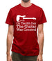 On The 8th Day Guitar Was Created Mens T-Shirt