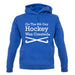 On The 8th Day Hockey Was Created unisex hoodie