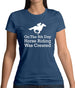 On The 8th Day Horse Riding Was Created Womens T-Shirt