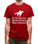 On The 8th Day Horse Riding Was Created Mens T-Shirt