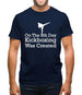 On The 8th Day Kickboxing Was Created Mens T-Shirt