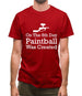 On The 8th Day Paintball Was Created Mens T-Shirt