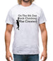 On The 8th Day Rock Climbing Was Created Mens T-Shirt