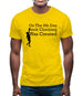 On The 8th Day Rock Climbing Was Created Mens T-Shirt