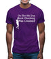 On The 8th Day Rock Climbing Was Created Mens T-Shirt