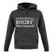 On The 8th Day Rugby Was Created unisex hoodie