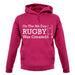 On The 8th Day Rugby Was Created unisex hoodie