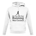 On The 8th Day Running Was Created unisex hoodie