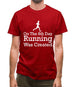 On The 8th Day Running Was Created Mens T-Shirt