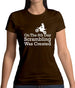 On The 8th Day Scrambling Was Created Womens T-Shirt