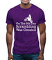 On The 8th Day Scrambling Was Created Mens T-Shirt