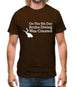 On The 8th Day Scuba Diving Was Created Mens T-Shirt