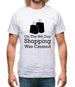 On The 8th Day Shopping Was Created Mens T-Shirt