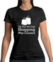 On The 8th Day Shopping Was Created Womens T-Shirt