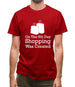 On The 8th Day Shopping Was Created Mens T-Shirt