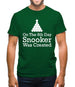 On The 8th Day Snooker Was Created Mens T-Shirt