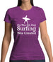 On The 8th Day Surfing Was Created Womens T-Shirt