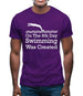 On The 8th Day Swimming Was Created Mens T-Shirt