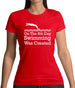 On The 8th Day Swimming Was Created Womens T-Shirt