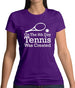 On The 8th Day Tennis Was Created Womens T-Shirt