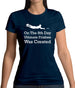 On The 8th Day Ultimate Frisbee Was Created Womens T-Shirt