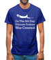 On The 8th Day Ultimate Frisbee Was Created Mens T-Shirt