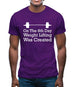 On The 8th Day Weight Lifting Was Created Mens T-Shirt