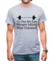 On The 8th Day Weight Lifting Was Created Mens T-Shirt