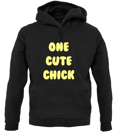 One Cute Chick unisex hoodie