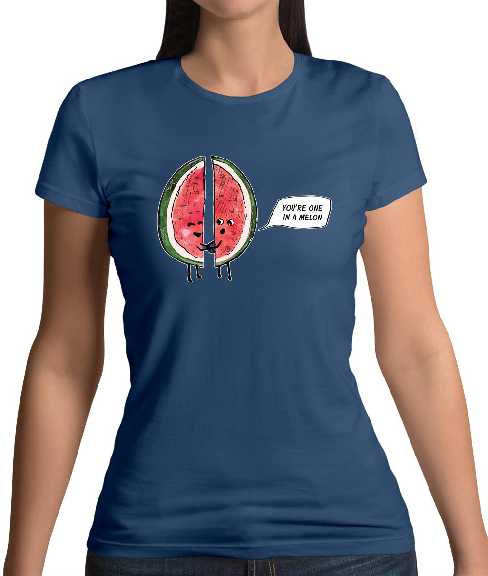 One In A Water Melon Womens T-Shirt