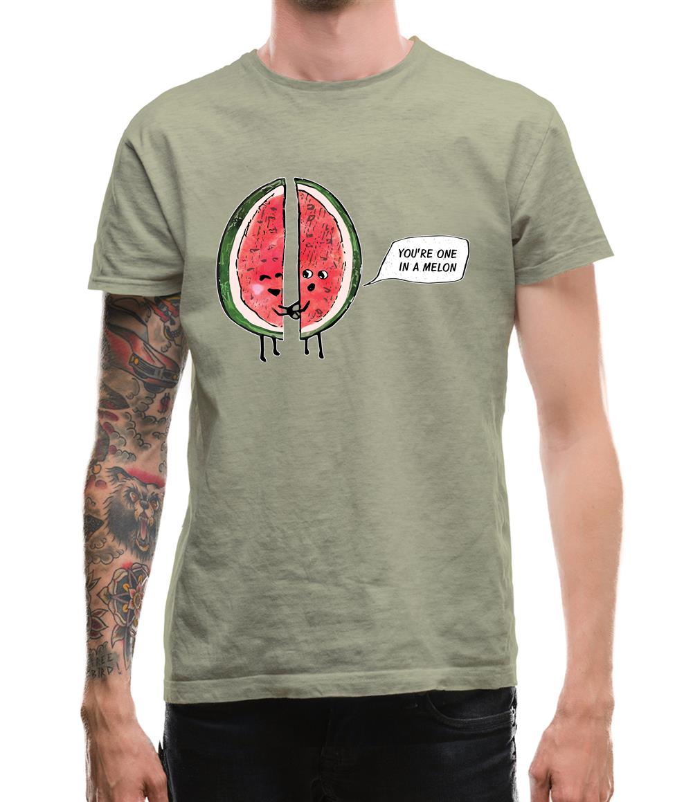 One In A Water Melon Mens T-Shirt