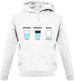 Optimist, Pessimist, Sexist Unisex Hoodie