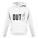 Out! unisex hoodie