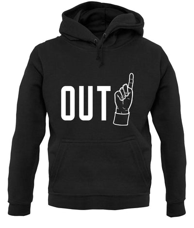 Out! unisex hoodie