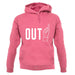 Out! unisex hoodie