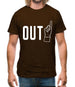 Out! Mens T-Shirt