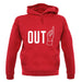 Out! unisex hoodie