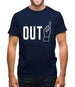 Out! Mens T-Shirt