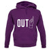 Out! unisex hoodie