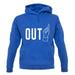 Out! unisex hoodie