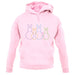 Bunny Family Outline unisex hoodie
