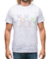 Bunny Family Outline Mens T-Shirt