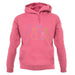 Bunny Family Outline unisex hoodie