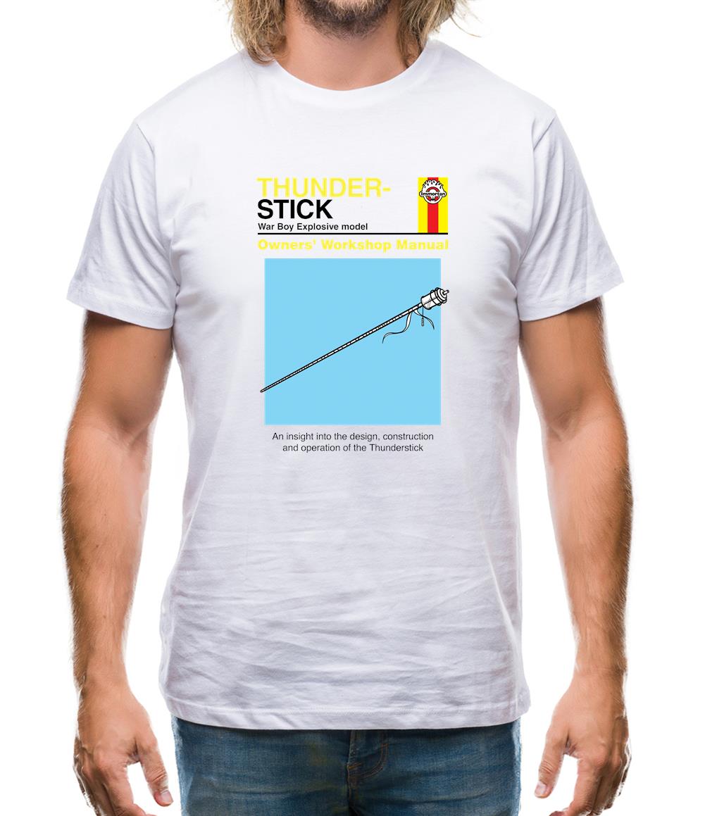 Thunder-Stick Mens T-Shirt