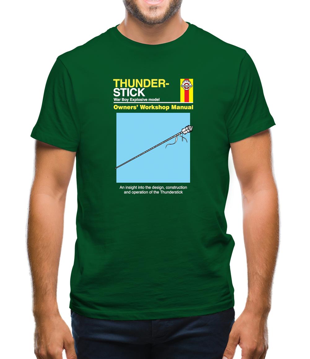 Thunder-Stick Mens T-Shirt