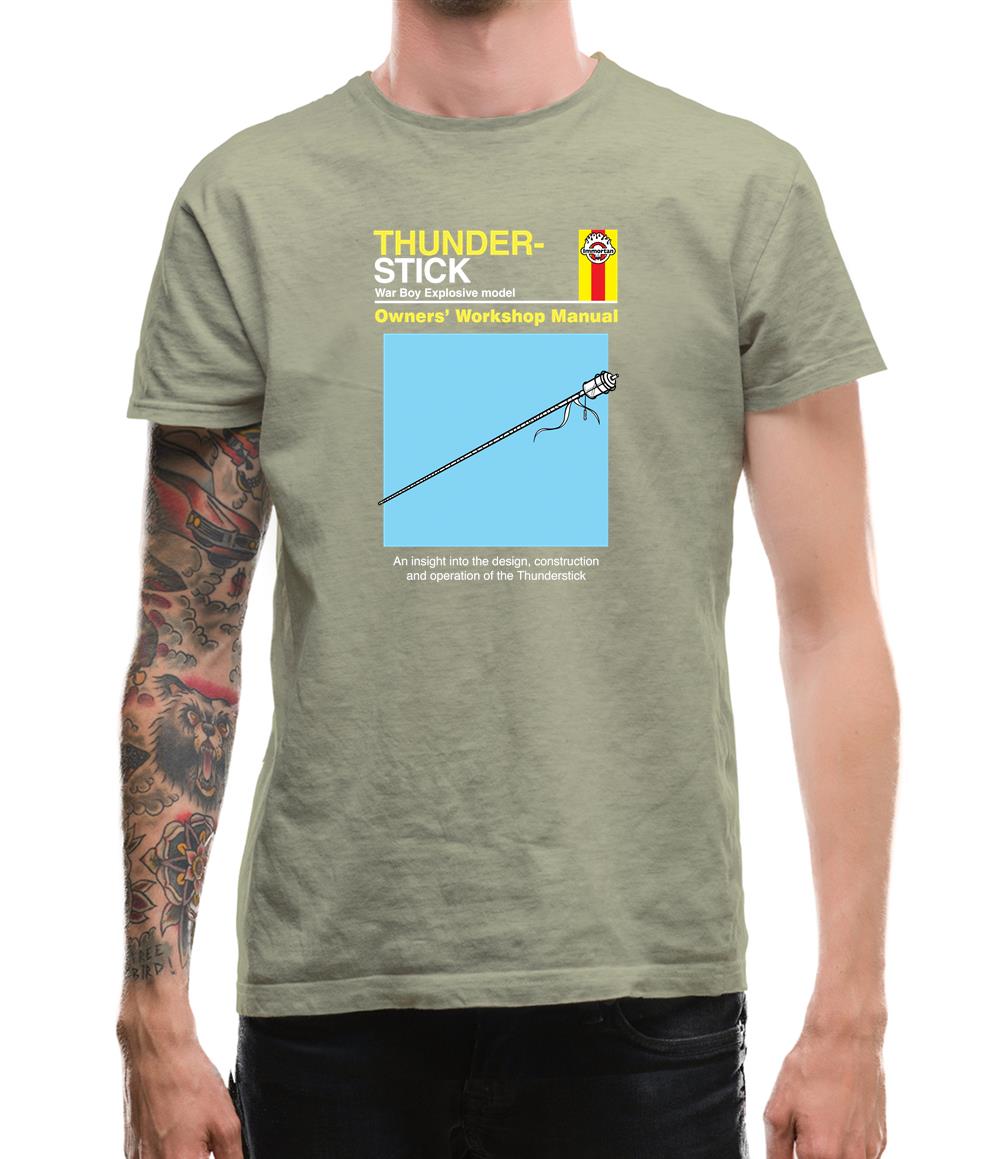 Thunder-Stick Mens T-Shirt